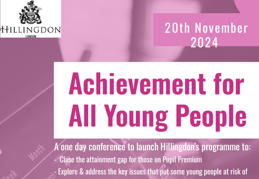 Autumn 2024 Achievement for All Young People Conference